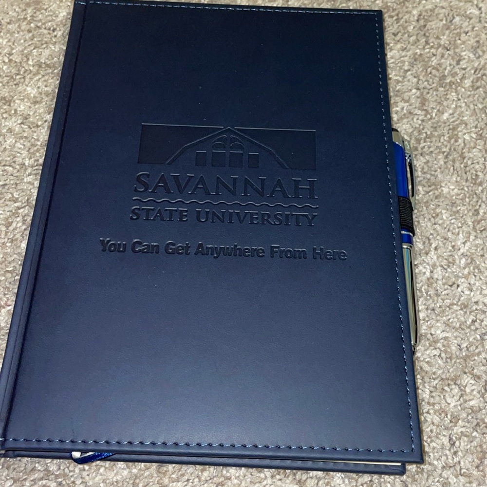 NWT Savannah State university journal and pen set